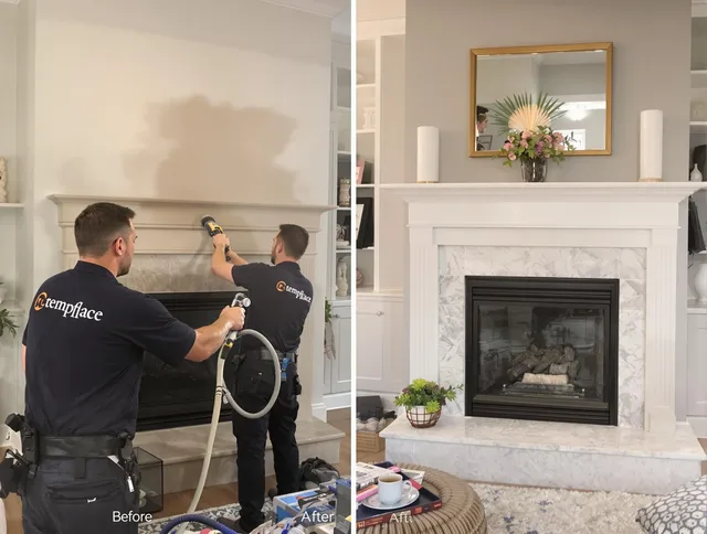 Professional soot removal by Swansea Chimney Sweep team in Swansea, MA